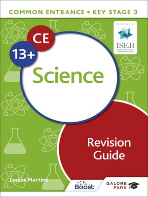 cover image of Common Entrance 13+ Science Revision Guide